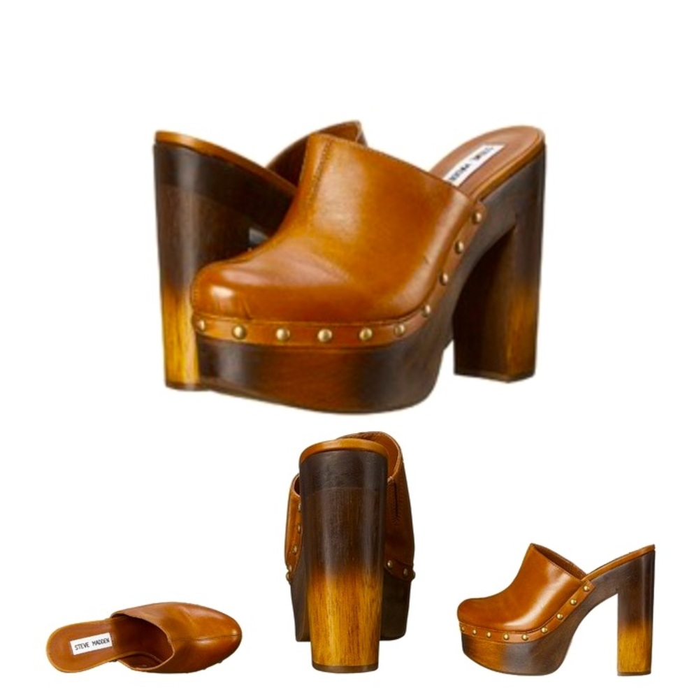 Steve Madden Luhna Tan Leather